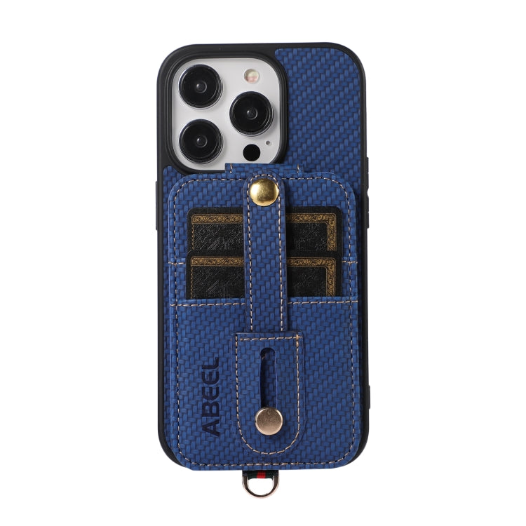 ABEEL คาร์บอนไฟเบอร์ผู้ถือบัตร RFID เคสโทรศัพท์, For iPhone 15 Pro Max, For iPhone 15 Pro, For iPhone 14 Pro, For iPhone 14 Pro Max, For iPhone 13 Pro Max, For iPhone 13 Pro
