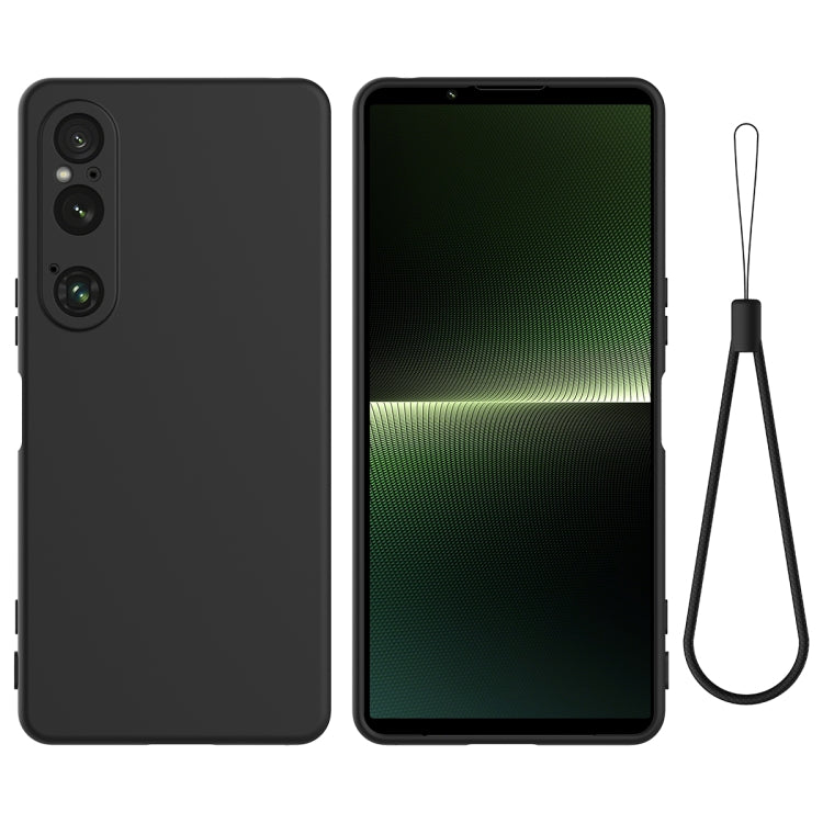 เคสโทรศัพท์กันกระแทกซิลิโคนเหลวสีบริสุทธิ์, For Sony Xperia 10 VII, For Sony Xperia 1 VII, For Sony Xperia 10 VI, For Sony Xperia 1 VI, For Sony Xperia 5 V, For Sony Xperia 1 V, For Sony Xperia 10 V