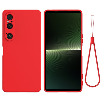 เคสโทรศัพท์กันกระแทกซิลิโคนเหลวสีบริสุทธิ์, For Sony Xperia 10 VII, For Sony Xperia 1 VII, For Sony Xperia 10 VI, For Sony Xperia 1 VI, For Sony Xperia 5 V, For Sony Xperia 1 V, For Sony Xperia 10 V