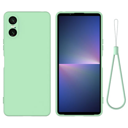 เคสโทรศัพท์กันกระแทกซิลิโคนเหลวสีบริสุทธิ์, For Sony Xperia 10 VII, For Sony Xperia 1 VII, For Sony Xperia 10 VI, For Sony Xperia 1 VI, For Sony Xperia 5 V, For Sony Xperia 1 V, For Sony Xperia 10 V