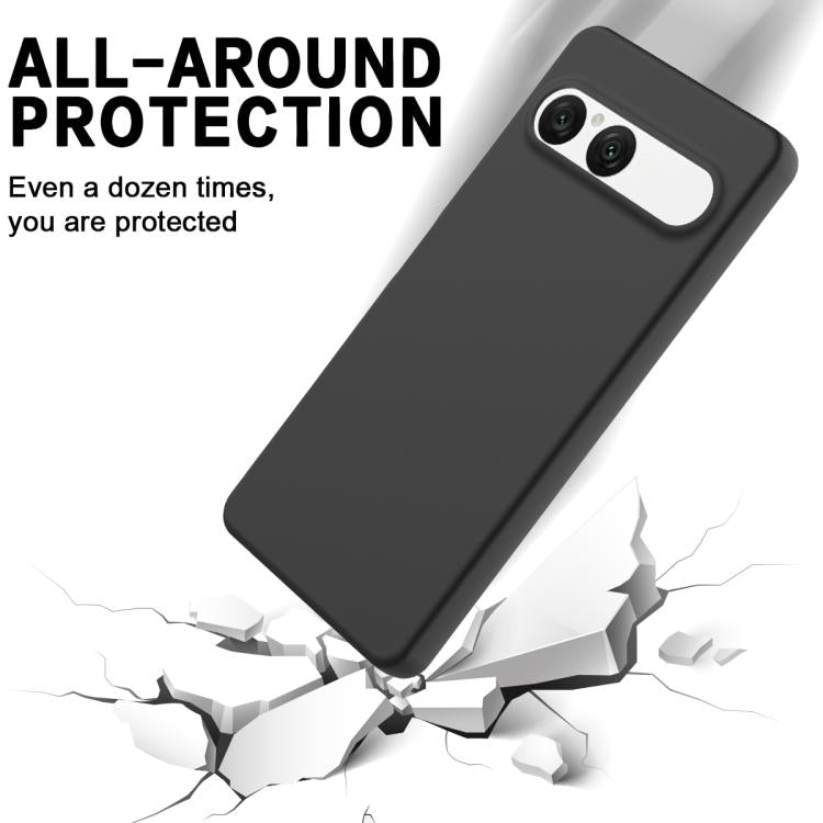 เคสโทรศัพท์กันกระแทกซิลิโคนเหลวสีบริสุทธิ์, For Sony Xperia 10 VII, For Sony Xperia 1 VII, For Sony Xperia 10 VI, For Sony Xperia 1 VI, For Sony Xperia 5 V, For Sony Xperia 1 V, For Sony Xperia 10 V