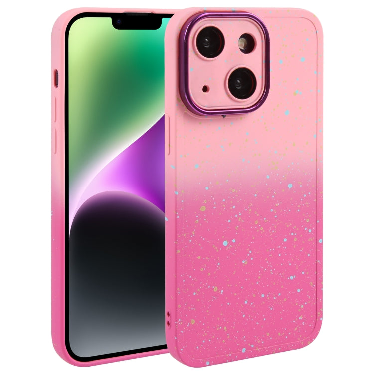 เคสโทรศัพท์ซิลิโคน Gradient Starry พร้อมฟิล์มเลนส์, For iPhone 14 Plus, For iPhone 15 Pro Max, For iPhone 14, For iPhone 15 Pro, For iPhone 14 Pro, For iPhone 15 Plus, For iPhone 14 Pro Max, For iPhone 15