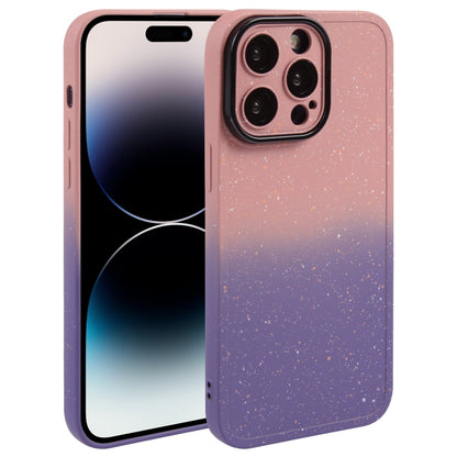 เคสโทรศัพท์ซิลิโคน Gradient Starry พร้อมฟิล์มเลนส์, For iPhone 14 Plus, For iPhone 15 Pro Max, For iPhone 14, For iPhone 15 Pro, For iPhone 14 Pro, For iPhone 15 Plus, For iPhone 14 Pro Max, For iPhone 15