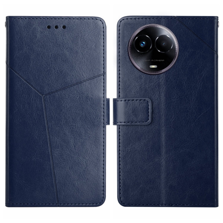 HT01 เคสโทรศัพท์หนังพลิกลายรูปตัว Y, For Realme 12+ Global, For Realme 12 Pro/12 Pro+ Global, For Realme C67 4G, For Realme 11 5G Global, For Realme C53, For Realme 11 4G Global, For Realme C65 4G