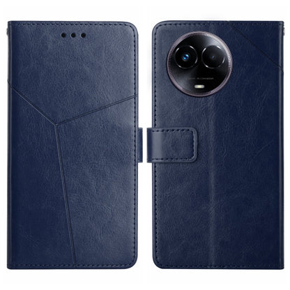 HT01 เคสโทรศัพท์หนังพลิกลายรูปตัว Y, For Realme 12+ Global, For Realme 12 Pro/12 Pro+ Global, For Realme C67 4G, For Realme 11 5G Global, For Realme C53, For Realme 11 4G Global, For Realme C65 4G