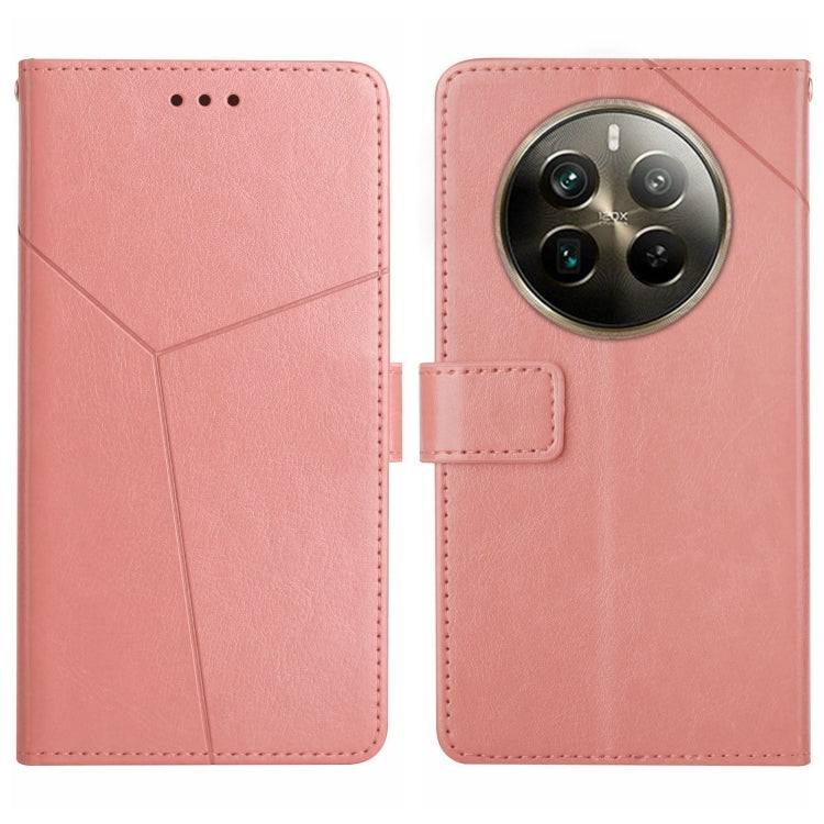 HT01 เคสโทรศัพท์หนังพลิกลายรูปตัว Y, For Realme 12+ Global, For Realme 12 Pro/12 Pro+ Global, For Realme C67 4G, For Realme 11 5G Global, For Realme C53, For Realme 11 4G Global, For Realme C65 4G