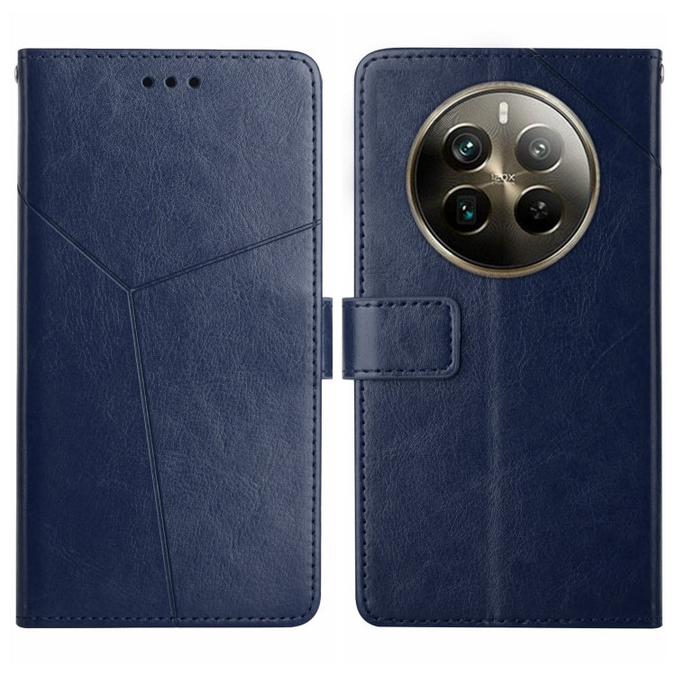 HT01 เคสโทรศัพท์หนังพลิกลายรูปตัว Y, For Realme 12+ Global, For Realme 12 Pro/12 Pro+ Global, For Realme C67 4G, For Realme 11 5G Global, For Realme C53, For Realme 11 4G Global, For Realme C65 4G