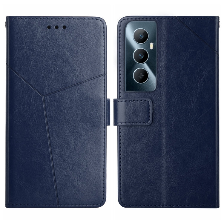 HT01 เคสโทรศัพท์หนังพลิกลายรูปตัว Y, For Realme 12+ Global, For Realme 12 Pro/12 Pro+ Global, For Realme C67 4G, For Realme 11 5G Global, For Realme C53, For Realme 11 4G Global, For Realme C65 4G