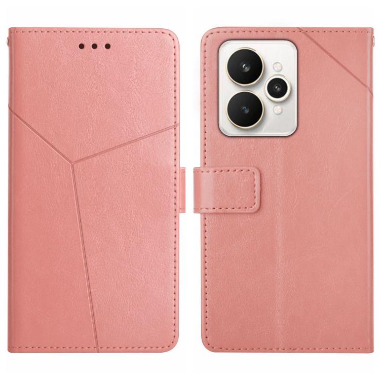 HT01 เคสโทรศัพท์หนังพลิกลายรูปตัว Y, For Realme C100 4G, For Realme C83 5G, For Realme 16 Pro+ 5G, For Realme C85 5G, For Realme C85 Pro 4G, For Realme 15T 5G, For Realme 15 5G Global / 15 Pro 5G Global, For Realme C71 4G, For Realme C75 5G