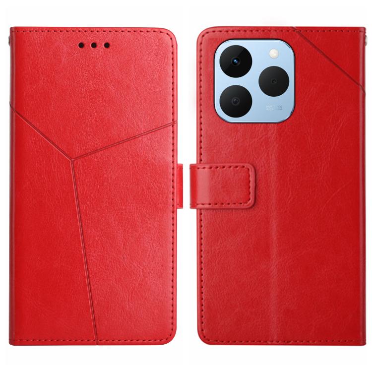 HT01 เคสโทรศัพท์หนังพลิกลายรูปตัว Y, For Realme C100 4G, For Realme C83 5G, For Realme 16 Pro+ 5G, For Realme C85 5G, For Realme C85 Pro 4G, For Realme 15T 5G, For Realme 15 5G Global / 15 Pro 5G Global, For Realme C71 4G, For Realme C75 5G