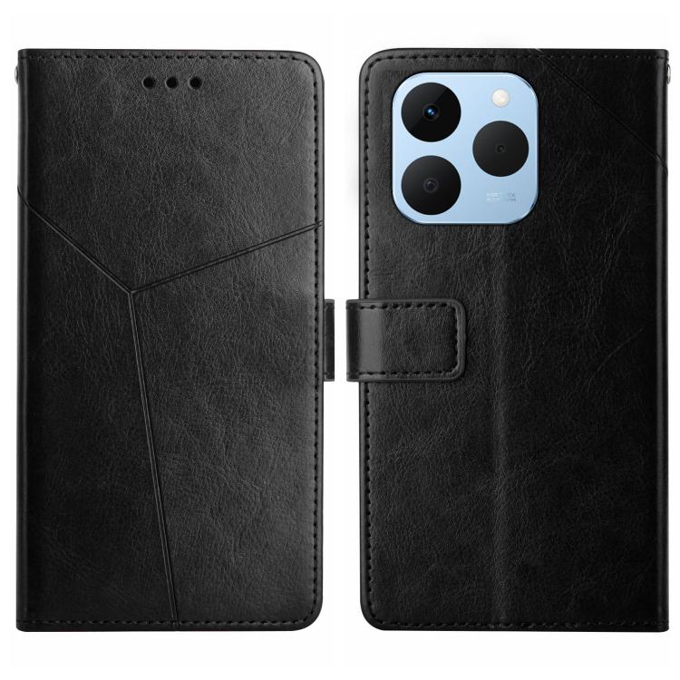 HT01 เคสโทรศัพท์หนังพลิกลายรูปตัว Y, For Realme C100 4G, For Realme C83 5G, For Realme 16 Pro+ 5G, For Realme C85 5G, For Realme C85 Pro 4G, For Realme 15T 5G, For Realme 15 5G Global / 15 Pro 5G Global, For Realme C71 4G, For Realme C75 5G