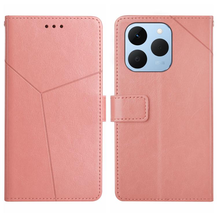 HT01 เคสโทรศัพท์หนังพลิกลายรูปตัว Y, For Realme C100 4G, For Realme C83 5G, For Realme 16 Pro+ 5G, For Realme C85 5G, For Realme C85 Pro 4G, For Realme 15T 5G, For Realme 15 5G Global / 15 Pro 5G Global, For Realme C71 4G, For Realme C75 5G