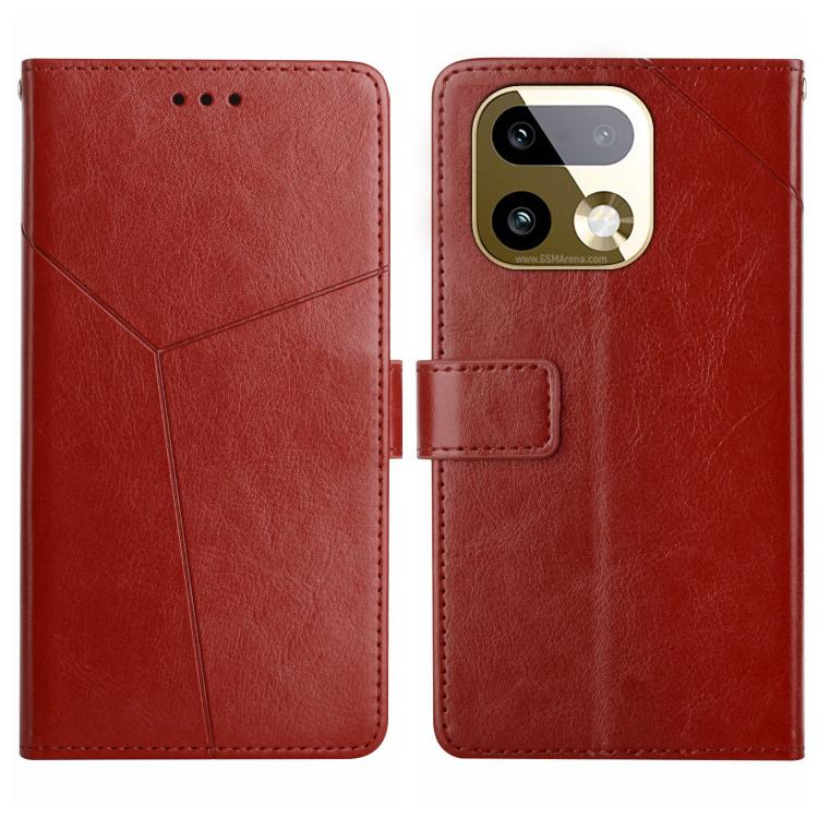 HT01 เคสโทรศัพท์หนังพลิกลายรูปตัว Y, For Realme C100 4G, For Realme C83 5G, For Realme 16 Pro+ 5G, For Realme C85 5G, For Realme C85 Pro 4G, For Realme 15T 5G, For Realme 15 5G Global / 15 Pro 5G Global, For Realme C71 4G, For Realme C75 5G