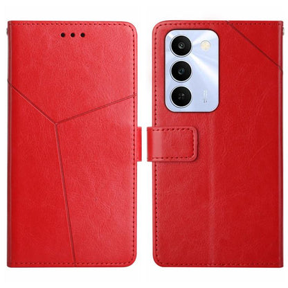 HT01 เคสโทรศัพท์หนังพลิกลายรูปตัว Y, For Realme C100 4G, For Realme C83 5G, For Realme 16 Pro+ 5G, For Realme C85 5G, For Realme C85 Pro 4G, For Realme 15T 5G, For Realme 15 5G Global / 15 Pro 5G Global, For Realme C71 4G, For Realme C75 5G