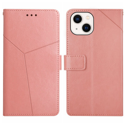 HT01 เคสโทรศัพท์หนังพลิกลายรูปตัว Y, For iPhone 15 Pro Max, For iPhone 15 Pro, For iPhone 15 Plus, For iPhone 15