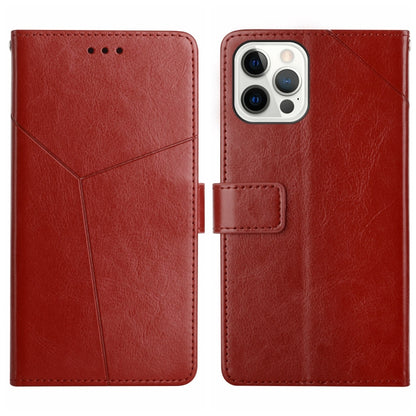 HT01 เคสโทรศัพท์หนังพลิกลายรูปตัว Y, For iPhone 15 Pro Max, For iPhone 15 Pro, For iPhone 15 Plus, For iPhone 15