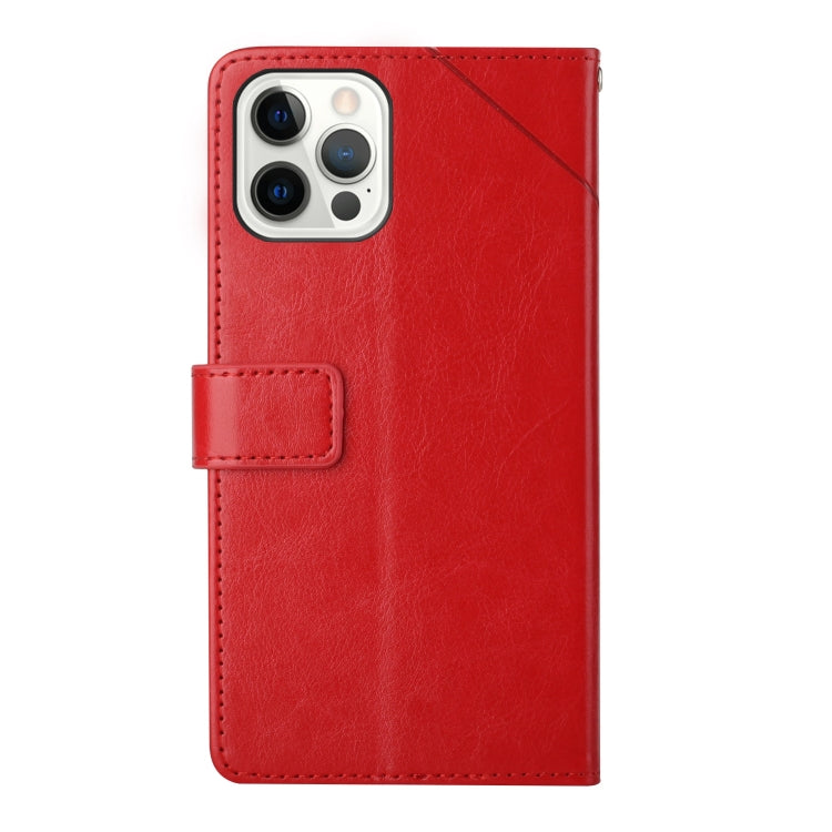 HT01 เคสโทรศัพท์หนังพลิกลายรูปตัว Y, For iPhone 15 Pro Max, For iPhone 15 Pro, For iPhone 15 Plus, For iPhone 15