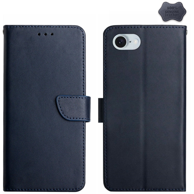 เคสโทรศัพท์พลิกหนังแท้ป้องกันลายนิ้วมือ, For iPhone 17e / 16e, For iPhone 16 Pro Max, For iPhone 16 Pro, For iPhone 16 Plus, For iPhone 16, For iPhone 15 Pro Max, For iPhone 15 Pro, For iPhone 15 Plus, For iPhone 15