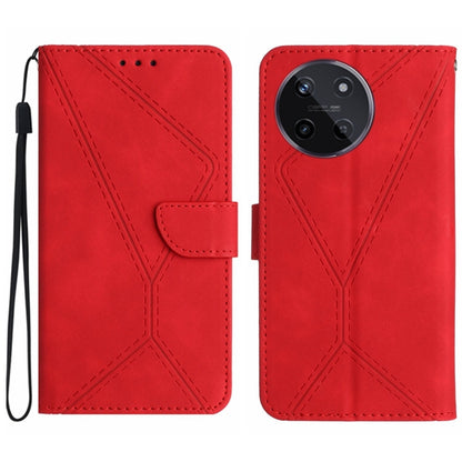 เย็บเคสโทรศัพท์หนังนูน, For Realme C63 5G, For Realme 12 5G Global, For Realme 12+ Global, For Realme 12 Pro/12 Pro+ Global, For Realme C67 4G, For Realme 11 5G Global, For Realme C53, For Realme 11 4G Global
