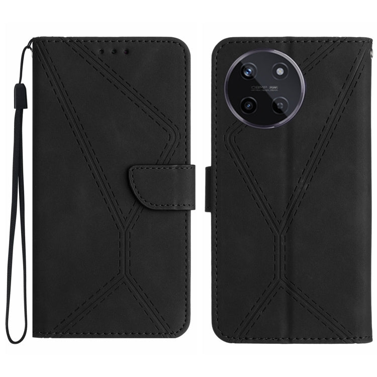 เย็บเคสโทรศัพท์หนังนูน, For Realme C63 5G, For Realme 12 5G Global, For Realme 12+ Global, For Realme 12 Pro/12 Pro+ Global, For Realme C67 4G, For Realme 11 5G Global, For Realme C53, For Realme 11 4G Global