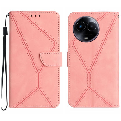 เย็บเคสโทรศัพท์หนังนูน, For Realme C63 5G, For Realme 12 5G Global, For Realme 12+ Global, For Realme 12 Pro/12 Pro+ Global, For Realme C67 4G, For Realme 11 5G Global, For Realme C53, For Realme 11 4G Global