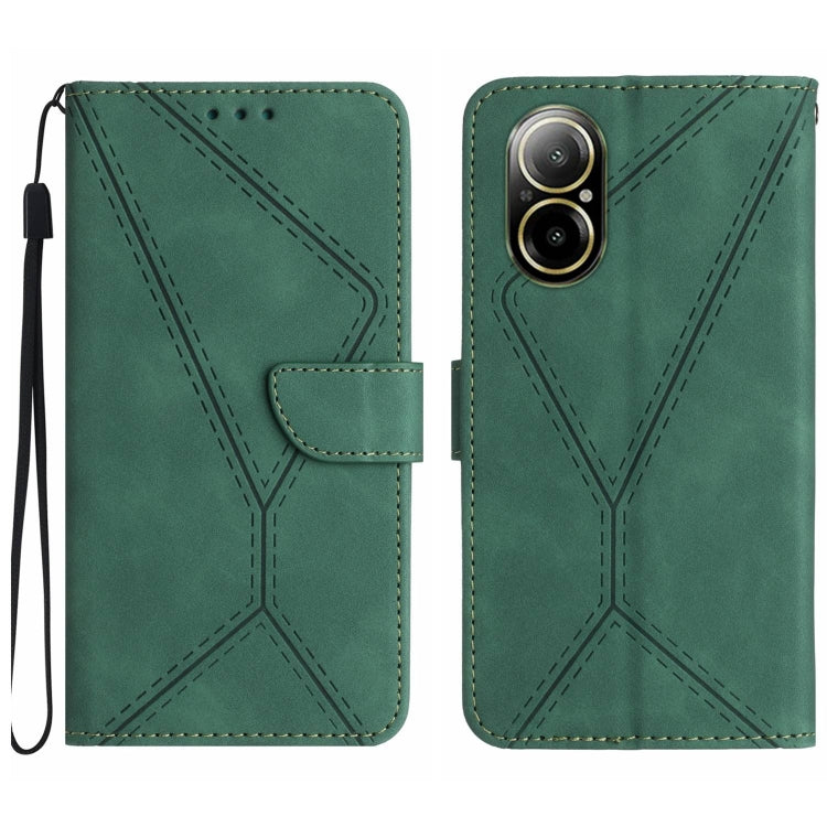 เย็บเคสโทรศัพท์หนังนูน, For Realme C63 5G, For Realme 12 5G Global, For Realme 12+ Global, For Realme 12 Pro/12 Pro+ Global, For Realme C67 4G, For Realme 11 5G Global, For Realme C53, For Realme 11 4G Global