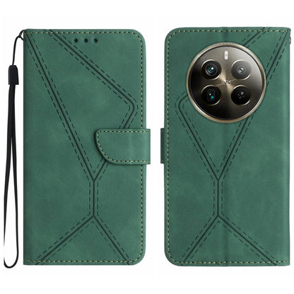 เย็บเคสโทรศัพท์หนังนูน, For Realme C63 5G, For Realme 12 5G Global, For Realme 12+ Global, For Realme 12 Pro/12 Pro+ Global, For Realme C67 4G, For Realme 11 5G Global, For Realme C53, For Realme 11 4G Global