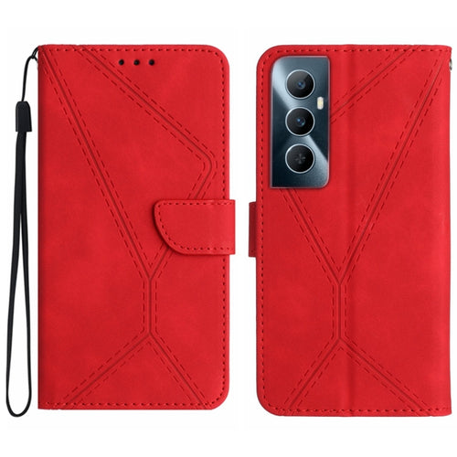 เย็บเคสโทรศัพท์หนังนูน, For Realme C65 4G