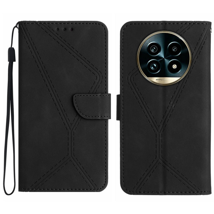 เย็บเคสโทรศัพท์หนังนูน, For Realme C75 5G, For Realme 14 5G Global / P3 5G Global, For Realme P3 Pro 5G Global, For Realme 14 Pro+ 5G, For Realme C75 4G, For Realme 13+ 5G Global, For Realme 13 Pro 5G / 13 Pro+ 5G, For Realme C63 4G Global/ C61