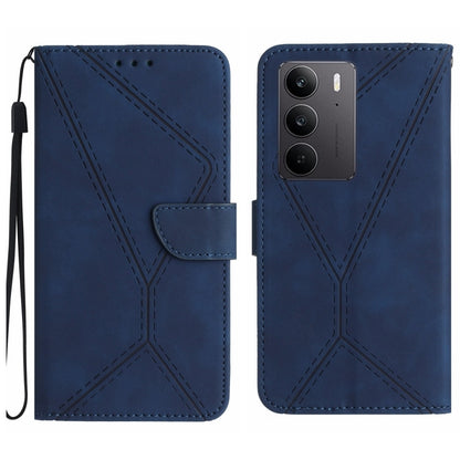 เย็บเคสโทรศัพท์หนังนูน, For Realme C75 5G, For Realme 14 5G Global / P3 5G Global, For Realme P3 Pro 5G Global, For Realme 14 Pro+ 5G, For Realme C75 4G, For Realme 13+ 5G Global, For Realme 13 Pro 5G / 13 Pro+ 5G, For Realme C63 4G Global/ C61