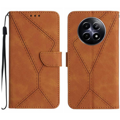 เย็บเคสโทรศัพท์หนังนูน, For Realme C75 5G, For Realme 14 5G Global / P3 5G Global, For Realme P3 Pro 5G Global, For Realme 14 Pro+ 5G, For Realme C75 4G, For Realme 13+ 5G Global, For Realme 13 Pro 5G / 13 Pro+ 5G, For Realme C63 4G Global/ C61