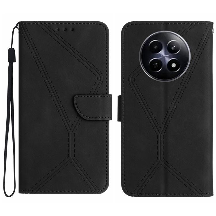 เย็บเคสโทรศัพท์หนังนูน, For Realme C75 5G, For Realme 14 5G Global / P3 5G Global, For Realme P3 Pro 5G Global, For Realme 14 Pro+ 5G, For Realme C75 4G, For Realme 13+ 5G Global, For Realme 13 Pro 5G / 13 Pro+ 5G, For Realme C63 4G Global/ C61