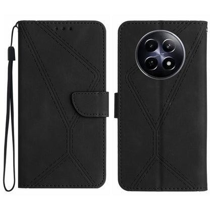 เย็บเคสโทรศัพท์หนังนูน, For Realme C75 5G, For Realme 14 5G Global / P3 5G Global, For Realme P3 Pro 5G Global, For Realme 14 Pro+ 5G, For Realme C75 4G, For Realme 13+ 5G Global, For Realme 13 Pro 5G / 13 Pro+ 5G, For Realme C63 4G Global/ C61