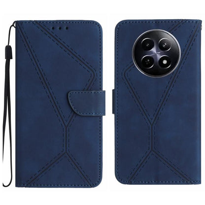เย็บเคสโทรศัพท์หนังนูน, For Realme C75 5G, For Realme 14 5G Global / P3 5G Global, For Realme P3 Pro 5G Global, For Realme 14 Pro+ 5G, For Realme C75 4G, For Realme 13+ 5G Global, For Realme 13 Pro 5G / 13 Pro+ 5G, For Realme C63 4G Global/ C61