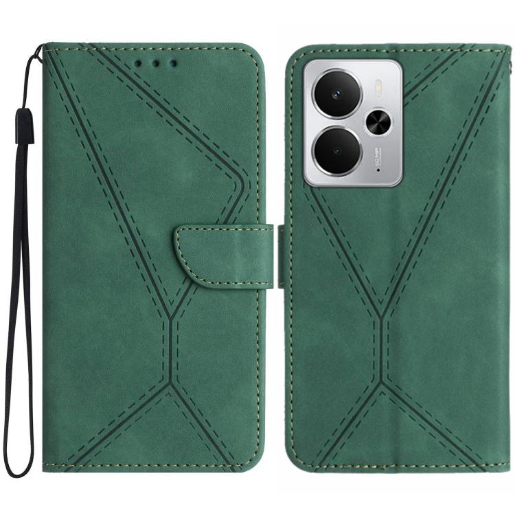 เย็บเคสโทรศัพท์หนังนูน, For Realme C75 5G, For Realme 14 5G Global / P3 5G Global, For Realme P3 Pro 5G Global, For Realme 14 Pro+ 5G, For Realme C75 4G, For Realme 13+ 5G Global, For Realme 13 Pro 5G / 13 Pro+ 5G, For Realme C63 4G Global/ C61