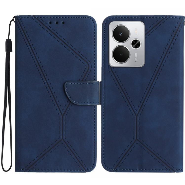 เย็บเคสโทรศัพท์หนังนูน, For Realme C75 5G, For Realme 14 5G Global / P3 5G Global, For Realme P3 Pro 5G Global, For Realme 14 Pro+ 5G, For Realme C75 4G, For Realme 13+ 5G Global, For Realme 13 Pro 5G / 13 Pro+ 5G, For Realme C63 4G Global/ C61