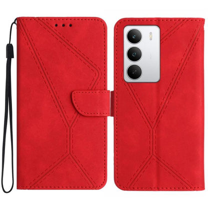 เย็บเคสโทรศัพท์หนังนูน, For Realme C75 5G, For Realme 14 5G Global / P3 5G Global, For Realme P3 Pro 5G Global, For Realme 14 Pro+ 5G, For Realme C75 4G, For Realme 13+ 5G Global, For Realme 13 Pro 5G / 13 Pro+ 5G, For Realme C63 4G Global/ C61