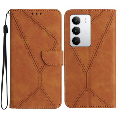 เย็บเคสโทรศัพท์หนังนูน, For Realme C75 5G, For Realme 14 5G Global / P3 5G Global, For Realme P3 Pro 5G Global, For Realme 14 Pro+ 5G, For Realme C75 4G, For Realme 13+ 5G Global, For Realme 13 Pro 5G / 13 Pro+ 5G, For Realme C63 4G Global/ C61