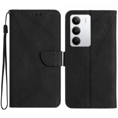 เย็บเคสโทรศัพท์หนังนูน, For Realme C75 5G, For Realme 14 5G Global / P3 5G Global, For Realme P3 Pro 5G Global, For Realme 14 Pro+ 5G, For Realme C75 4G, For Realme 13+ 5G Global, For Realme 13 Pro 5G / 13 Pro+ 5G, For Realme C63 4G Global/ C61