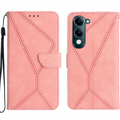 เย็บเคสโทรศัพท์หนังนูน, For vivo V70 FE 5G, For vivo V70 5G Global / V70 Elite 5G, For vivo V60 Lite 5G, For vivo V60 5G, For vivo Y39 5G Global, For vivo V50 Lite 5G, For vivo Y04 4G / Y29s 5G, For vivo Y29 4G Global