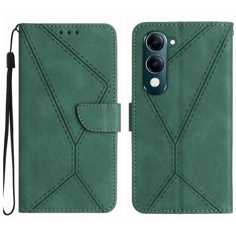 เย็บเคสโทรศัพท์หนังนูน, For vivo V70 FE 5G, For vivo V70 5G Global / V70 Elite 5G, For vivo V60 Lite 5G, For vivo V60 5G, For vivo Y39 5G Global, For vivo V50 Lite 5G, For vivo Y04 4G / Y29s 5G, For vivo Y29 4G Global