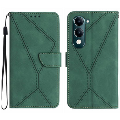 เย็บเคสโทรศัพท์หนังนูน, For vivo V70 FE 5G, For vivo V70 5G Global / V70 Elite 5G, For vivo V60 Lite 5G, For vivo V60 5G, For vivo Y39 5G Global, For vivo V50 Lite 5G, For vivo Y04 4G / Y29s 5G, For vivo Y29 4G Global