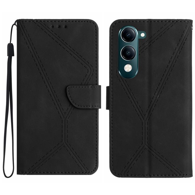 เย็บเคสโทรศัพท์หนังนูน, For vivo V70 FE 5G, For vivo V70 5G Global / V70 Elite 5G, For vivo V60 Lite 5G, For vivo V60 5G, For vivo Y39 5G Global, For vivo V50 Lite 5G, For vivo Y04 4G / Y29s 5G, For vivo Y29 4G Global