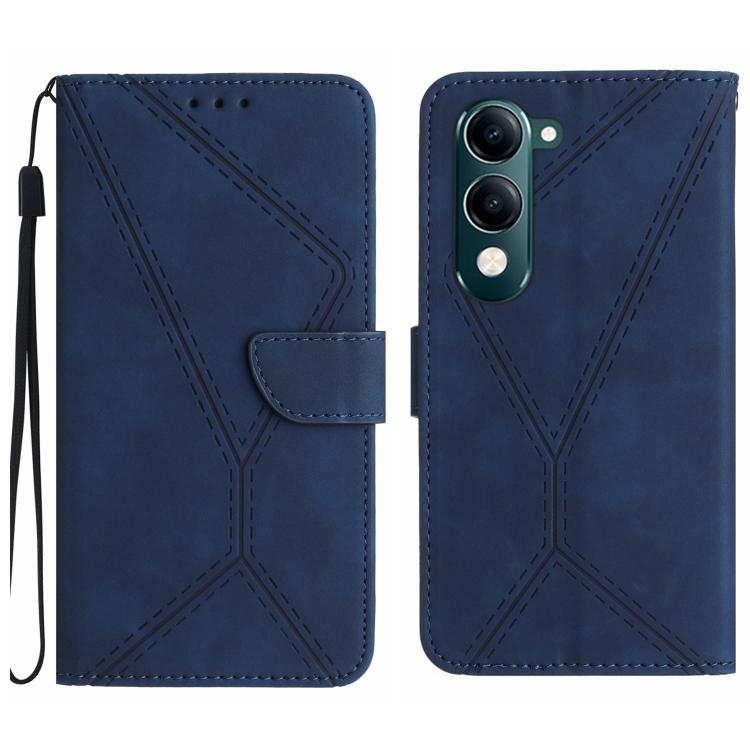 เย็บเคสโทรศัพท์หนังนูน, For vivo V70 FE 5G, For vivo V70 5G Global / V70 Elite 5G, For vivo V60 Lite 5G, For vivo V60 5G, For vivo Y39 5G Global, For vivo V50 Lite 5G, For vivo Y04 4G / Y29s 5G, For vivo Y29 4G Global