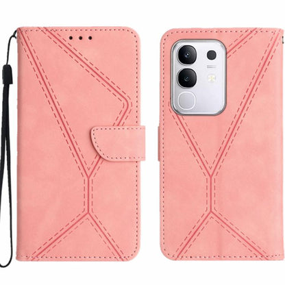 เย็บเคสโทรศัพท์หนังนูน, For vivo V70 FE 5G, For vivo V70 5G Global / V70 Elite 5G, For vivo V60 Lite 5G, For vivo V60 5G, For vivo Y39 5G Global, For vivo V50 Lite 5G, For vivo Y04 4G / Y29s 5G, For vivo Y29 4G Global