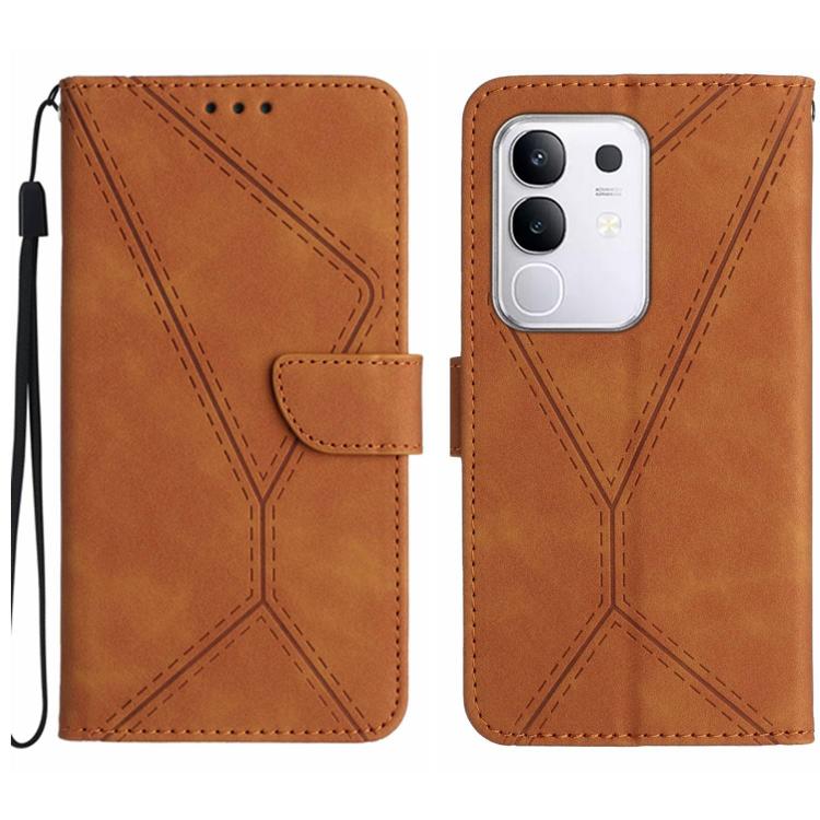 เย็บเคสโทรศัพท์หนังนูน, For vivo V70 FE 5G, For vivo V70 5G Global / V70 Elite 5G, For vivo V60 Lite 5G, For vivo V60 5G, For vivo Y39 5G Global, For vivo V50 Lite 5G, For vivo Y04 4G / Y29s 5G, For vivo Y29 4G Global
