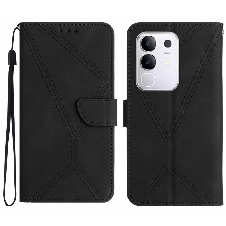 เย็บเคสโทรศัพท์หนังนูน, For vivo V70 FE 5G, For vivo V70 5G Global / V70 Elite 5G, For vivo V60 Lite 5G, For vivo V60 5G, For vivo Y39 5G Global, For vivo V50 Lite 5G, For vivo Y04 4G / Y29s 5G, For vivo Y29 4G Global