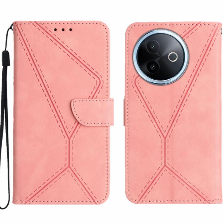 เย็บเคสโทรศัพท์หนังนูน, For vivo V70 FE 5G, For vivo V70 5G Global / V70 Elite 5G, For vivo V60 Lite 5G, For vivo V60 5G, For vivo Y39 5G Global, For vivo V50 Lite 5G, For vivo Y04 4G / Y29s 5G, For vivo Y29 4G Global