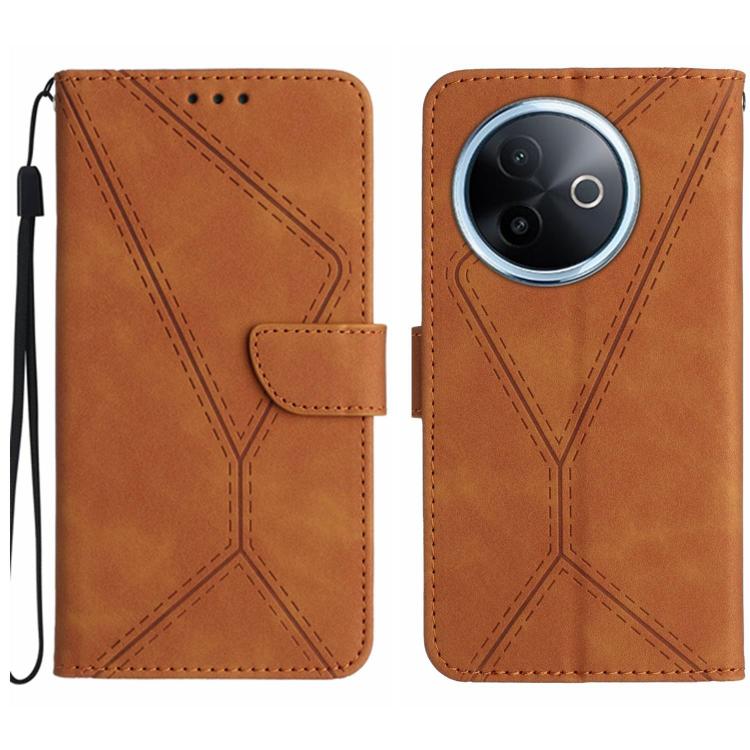 เย็บเคสโทรศัพท์หนังนูน, For vivo V70 FE 5G, For vivo V70 5G Global / V70 Elite 5G, For vivo V60 Lite 5G, For vivo V60 5G, For vivo Y39 5G Global, For vivo V50 Lite 5G, For vivo Y04 4G / Y29s 5G, For vivo Y29 4G Global