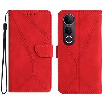 เย็บเคสโทรศัพท์หนังนูน, For vivo V70 FE 5G, For vivo V70 5G Global / V70 Elite 5G, For vivo V60 Lite 5G, For vivo V60 5G, For vivo Y39 5G Global, For vivo V50 Lite 5G, For vivo Y04 4G / Y29s 5G, For vivo Y29 4G Global